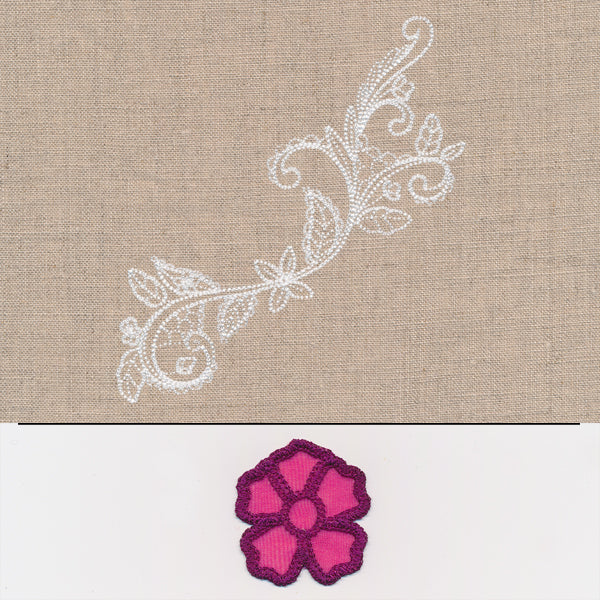 Pleasing Petal Fashion Spray (3D Applique) - Image 6