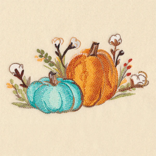 Plentiful Pumpkins in Watercolor - Image 3