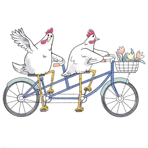 Plucky Pedaler Chickens - Image 5