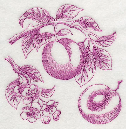 Plum Botanical (Toile) - Image 3