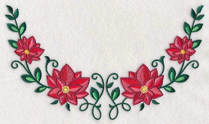 Poinsettia Neckline (Crewneck)