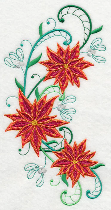 Poinsettia Potpourri Spray - Image 2