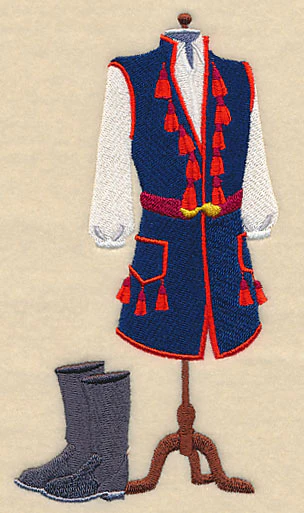 Polish Dance Dress Form - Male - Image 4