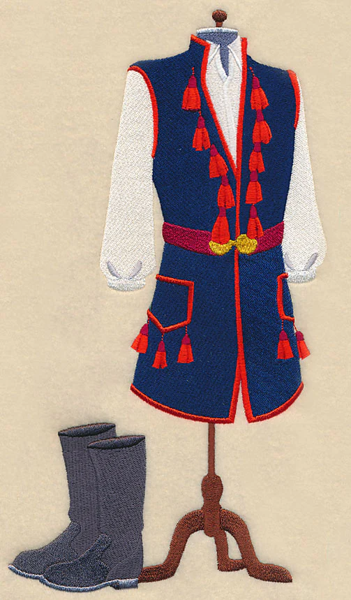 Polish Dance Dress Form - Male - Image 5