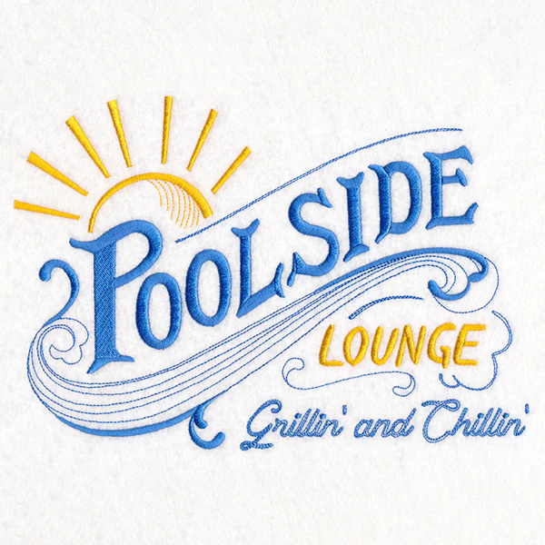 Poolside Lounge Market Sign - Image 4