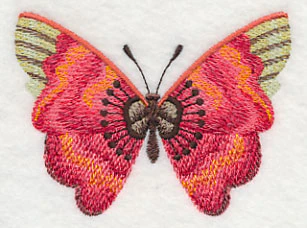 Poppy Butterfly in Watercolor - Image 3