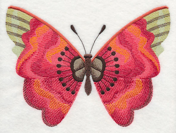 Poppy Butterfly in Watercolor - Image 4