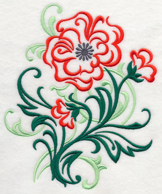Poppy Filigree