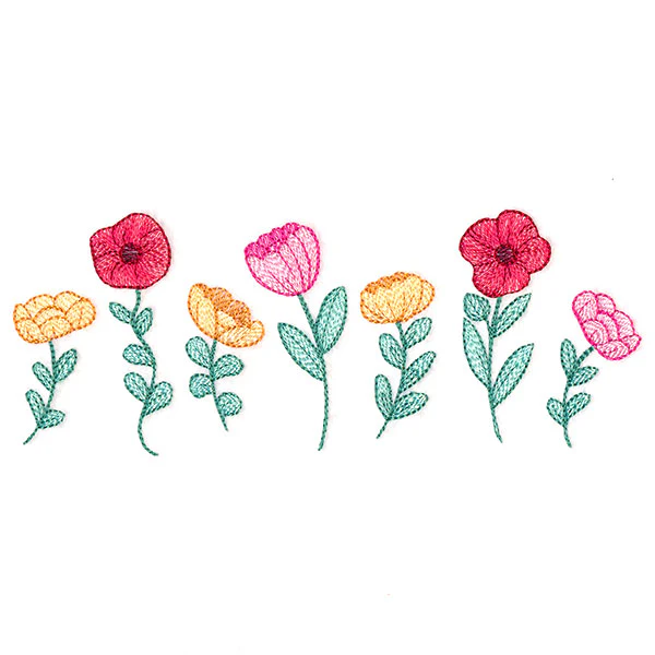 Poppy Flowers in Bloom Border - Image 4