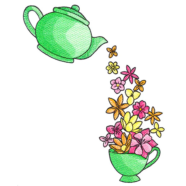 Pouring Petals Teapot
