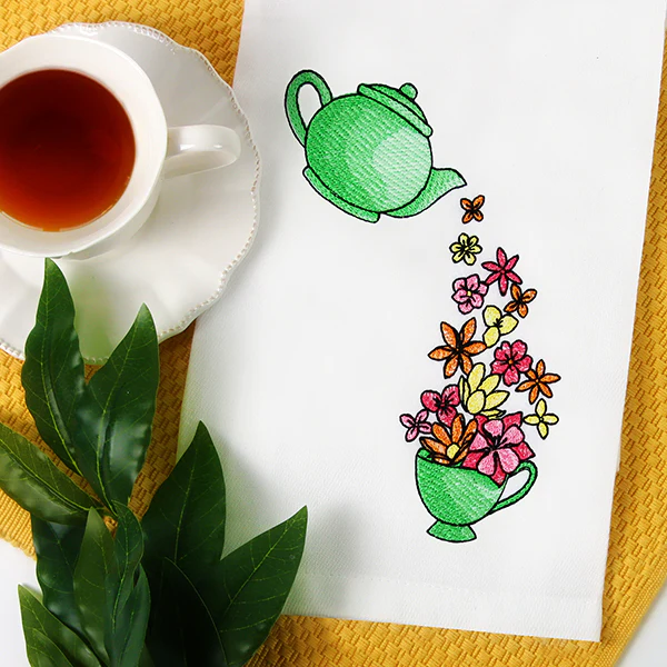 Pouring Petals Teapot - Image 4