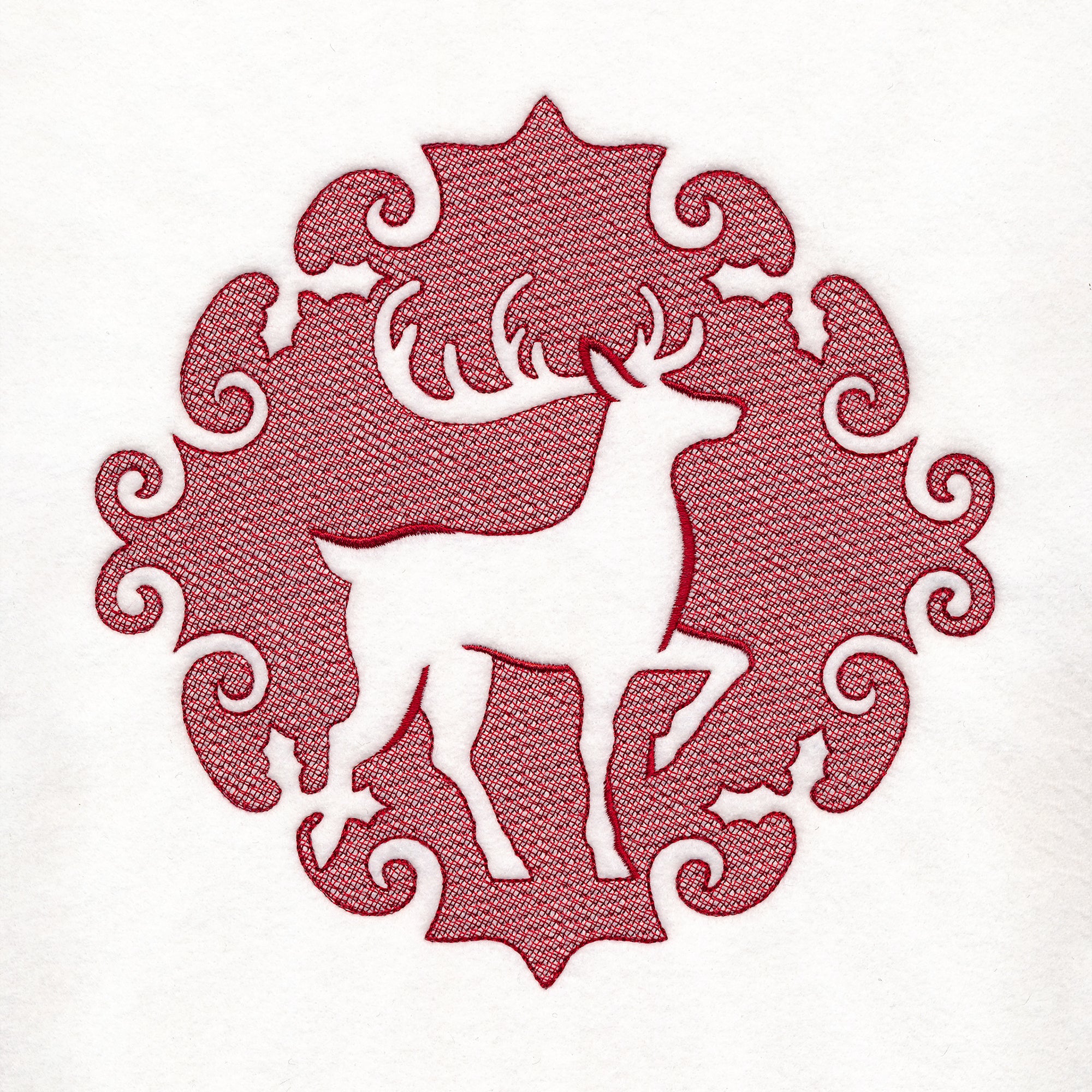 Prancing Reindeer (Embossed) - Image 10