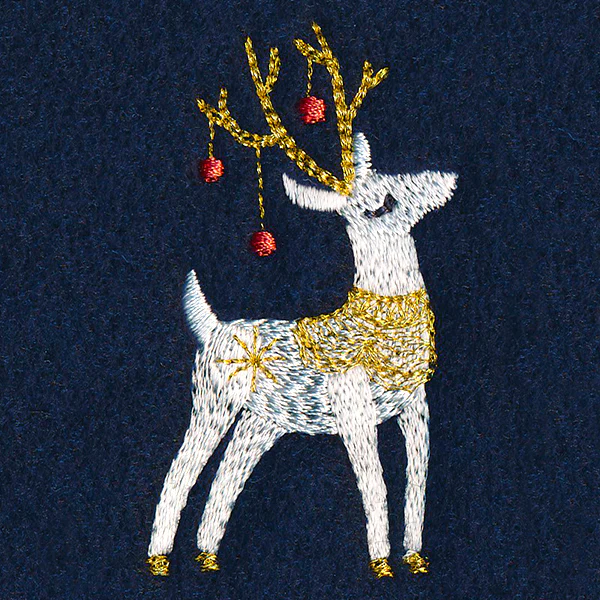 Prancing Retro Reindeer 1 - Image 3