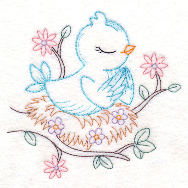Praying Woodland Pals - Bird (Vintage) - Image 2