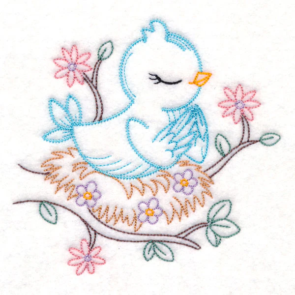 Praying Woodland Pals - Bird (Vintage) - Image 4