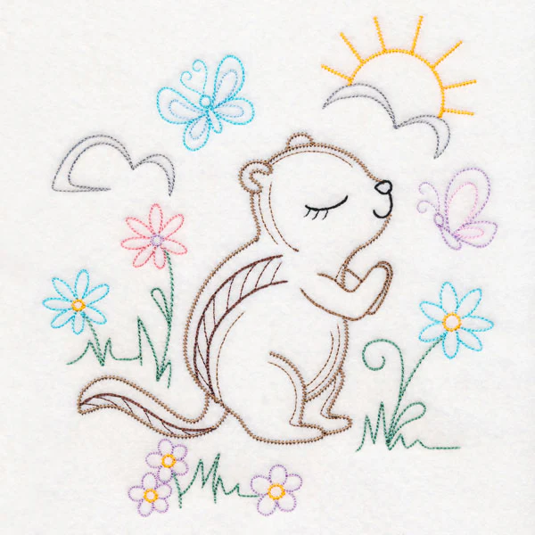 Praying Woodland Pals - Chipmunk (Vintage) - Image 6