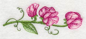 Pretty Little Sweet Pea Border - Image 4