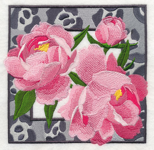 Pretty Peonies Square - Image 2