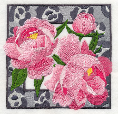 Pretty Peonies Square - Image 3