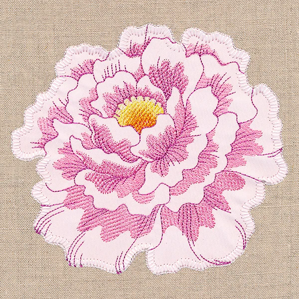 Pretty Peony (Heirloom Applique) - Image 2