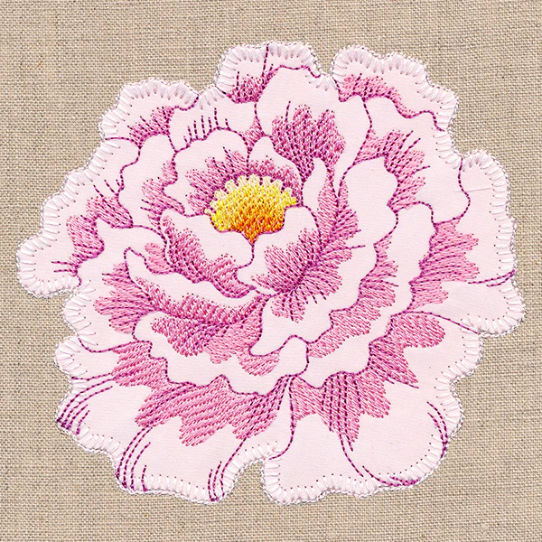Pretty Peony (Heirloom Applique) - Image 3