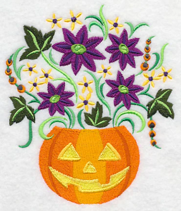 Pretty Petals in Pumpkin - Image 3