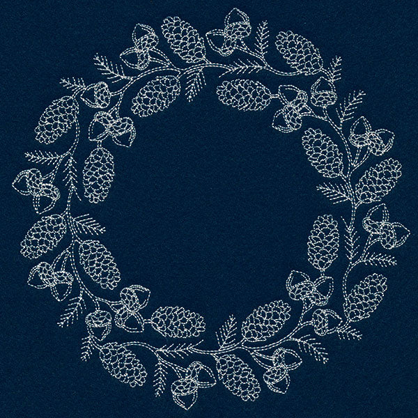 Pretty Pinecones Wreath - Image 2