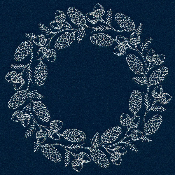 Pretty Pinecones Wreath - Image 3