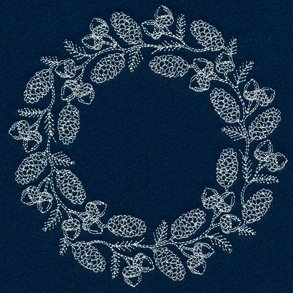 Pretty Pinecones Wreath - Image 4
