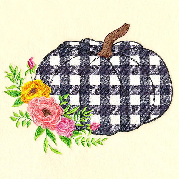 Pretty Plaid Pumpkin - Image 5