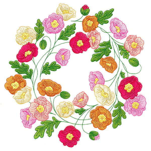 Pretty Poppies Wreath - Image 13