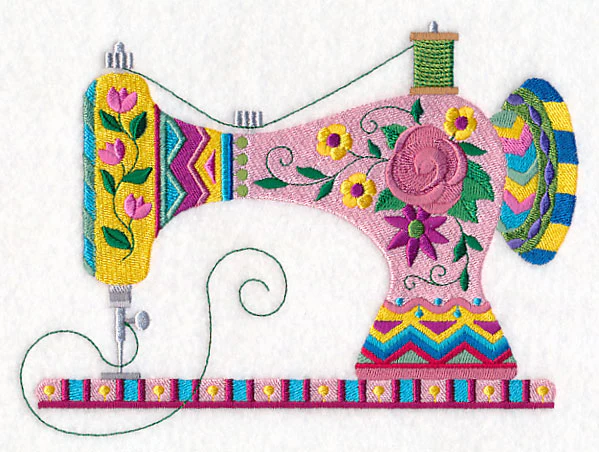 Pretty with Patterns Sewing Machine - Image 2