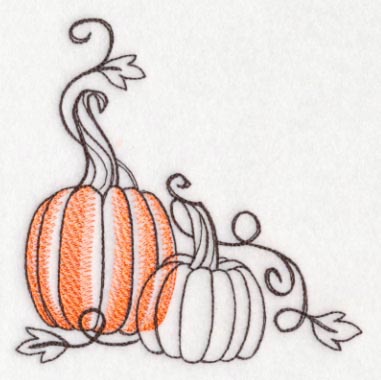 Pumpkin Patch Corner (Toile) - Image 2