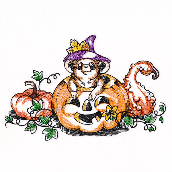 Pumpkin Patch Halloween Mouse - Image 5