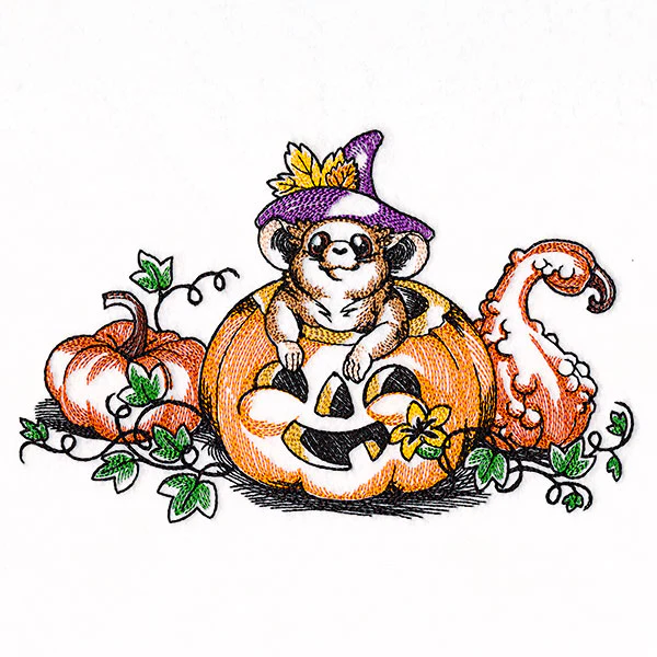 Pumpkin Patch Halloween Mouse - Image 7