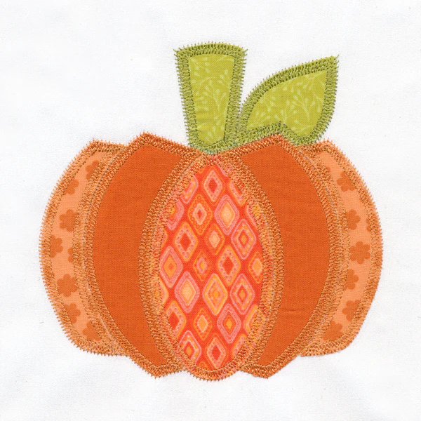 Pumpkin Quilt Block (In-the-Hoop) - Image 2