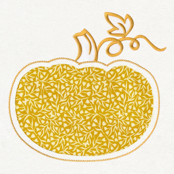 Pumpkin Silhouette (Reverse Applique) - Image 4