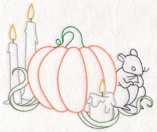 Pumpkin with Rat (Vintage) - Image 5