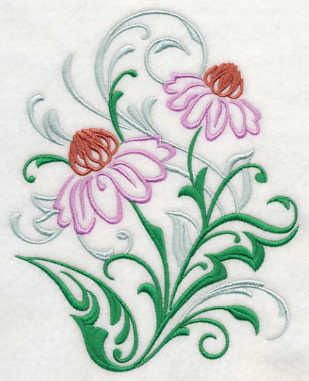 Purple Coneflower Filigree - Image 3