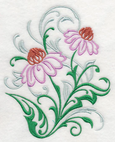 Purple Coneflower Filigree - Image 4