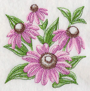 Purple Coneflower Sketch - Image 5