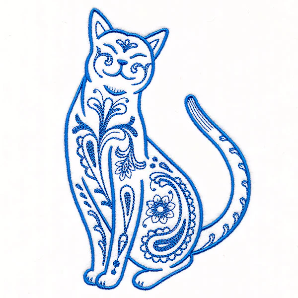 Purr-fect Paisley Kitty 4 - Image 3