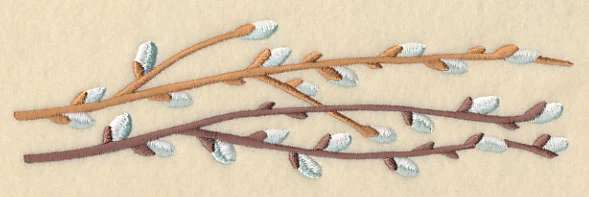 Pussy Willow Border - Image 3