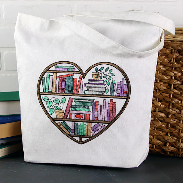Put Your Heart into Reading Bookshelf - Image 4