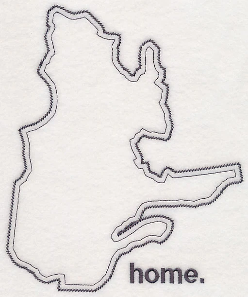 Quebec Outline (Vintage)