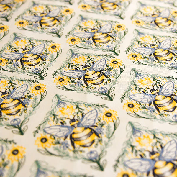 Queen Bee in Flowers - Image 5