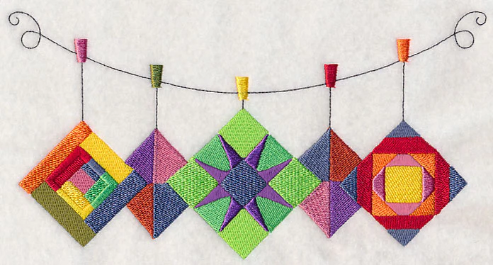 Quilt Block Clothesline - Image 4