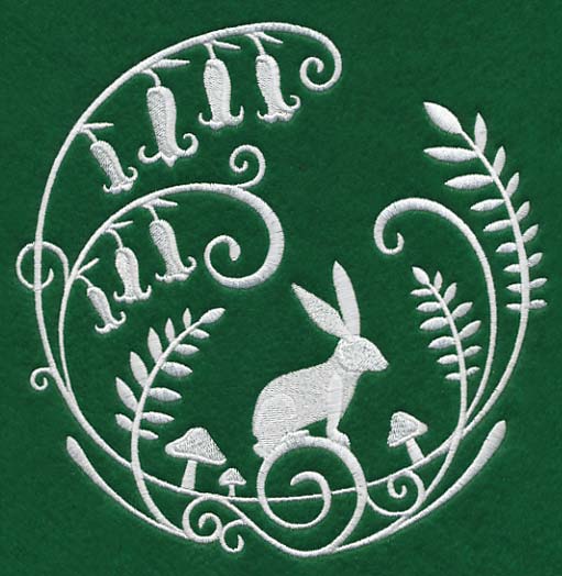 Rabbit Whitework Scene - Image 2