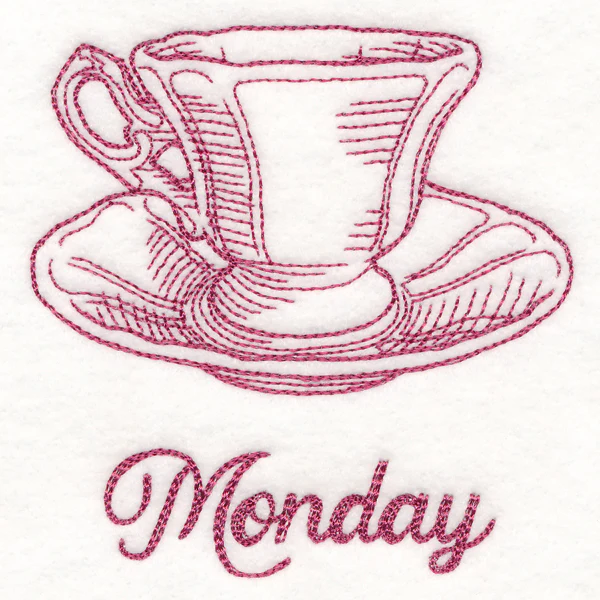 Radiant Garden Teacup - Monday - Image 2