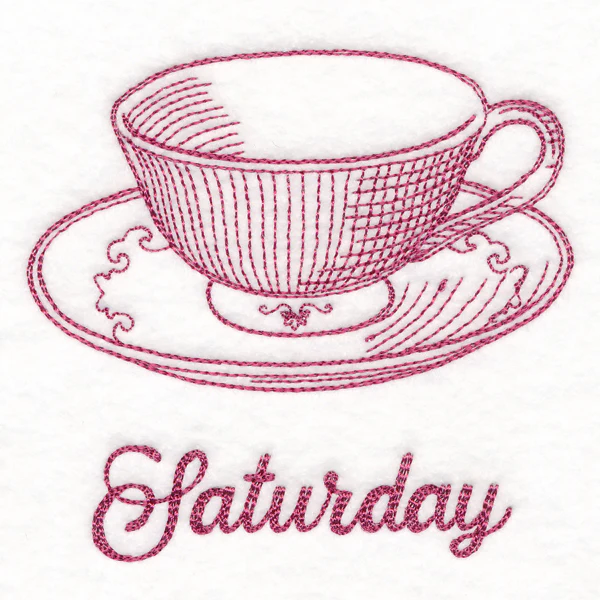 Radiant Garden Teacup - Saturday - Image 2